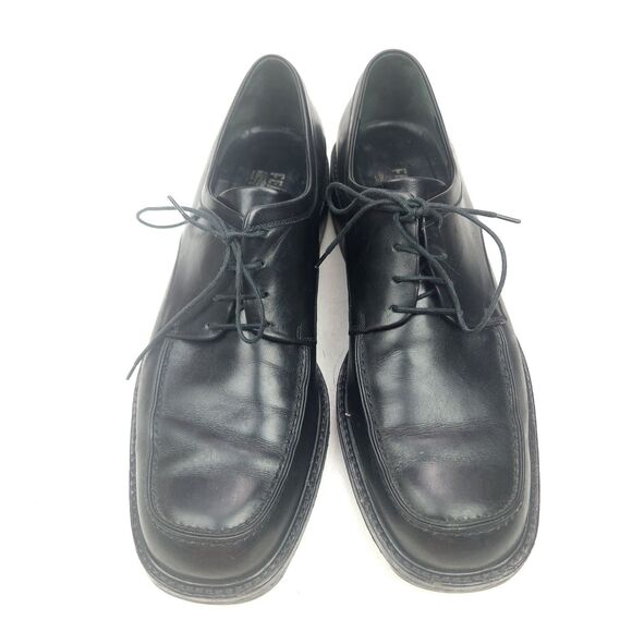 Salvatore Ferragamo Apron Toe Oxford Men\'s Dress Shoes Size 11.5 D Made Italy main image 7